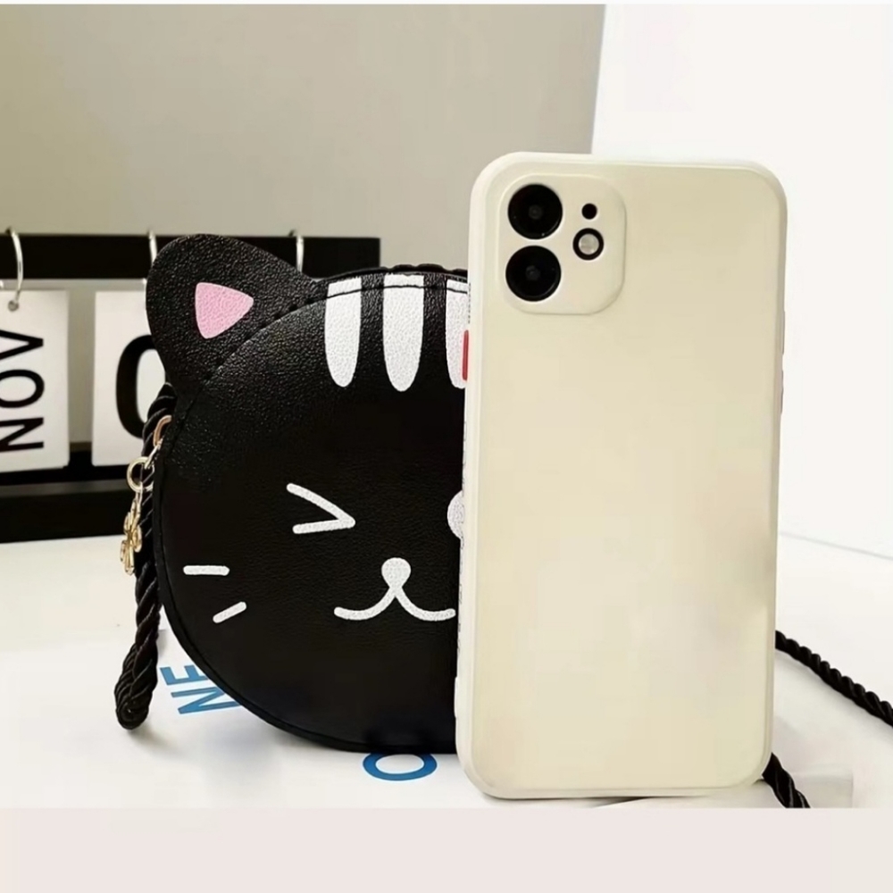 Mini Black Cat Purse - Picture 2 of 4